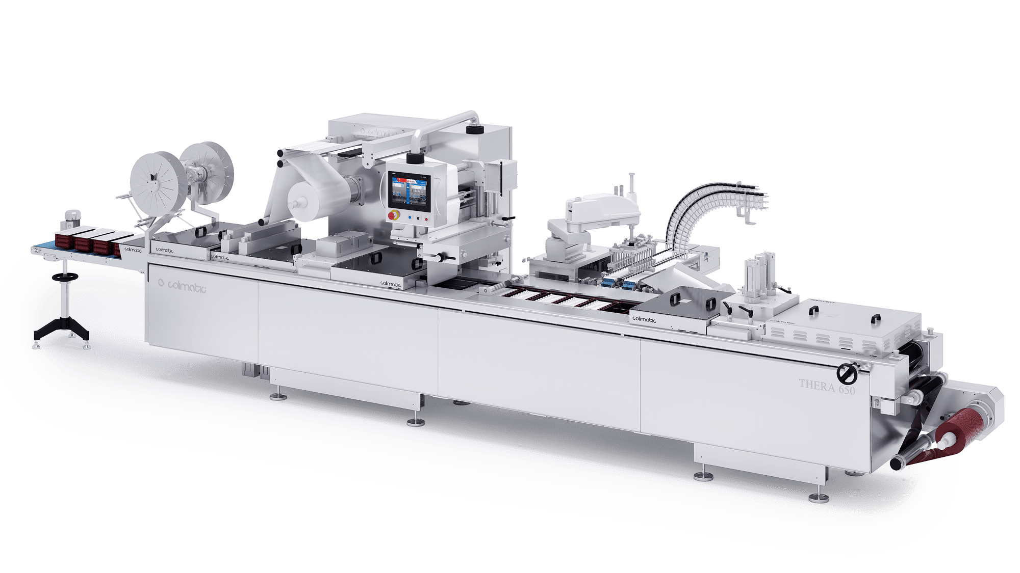 Automatic lines. Машина ULMA TFS 600. Colimatic. Gmondini трейсиллер. Thera 450.